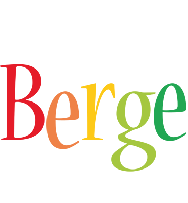 Berge birthday logo