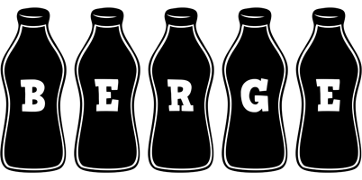 Berge bottle logo