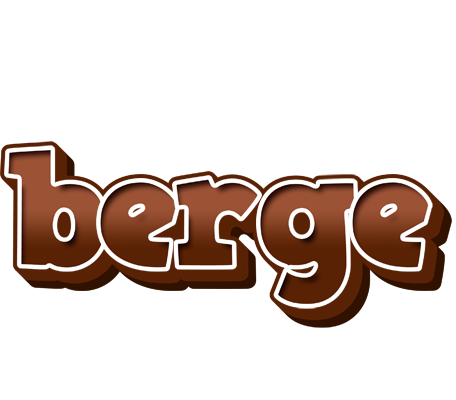 Berge brownie logo