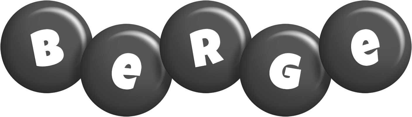 Berge candy-black logo