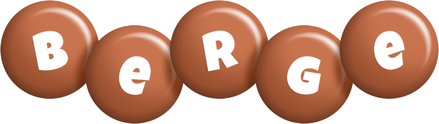 Berge candy-brown logo