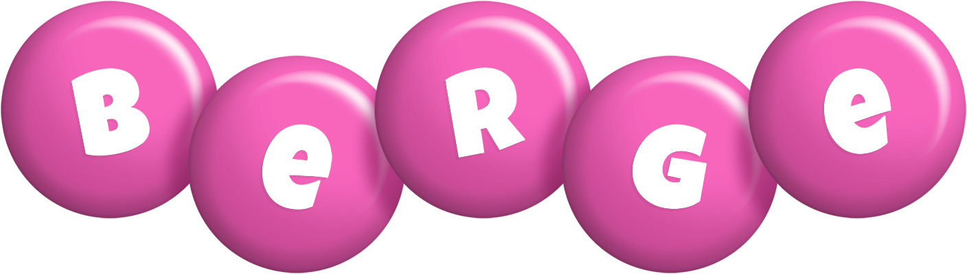 Berge candy-pink logo