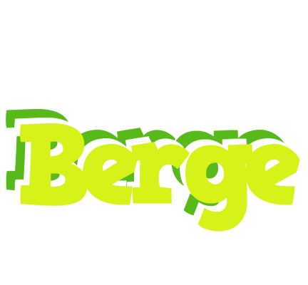 Berge citrus logo