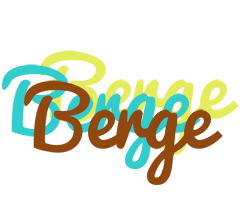 Berge cupcake logo