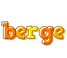 Berge desert logo