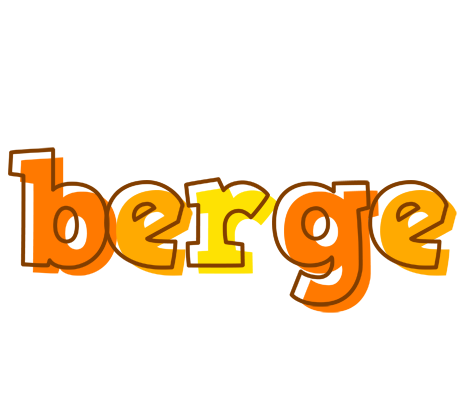 Berge desert logo