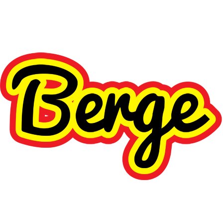 Berge flaming logo