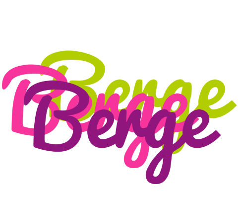 Berge flowers logo
