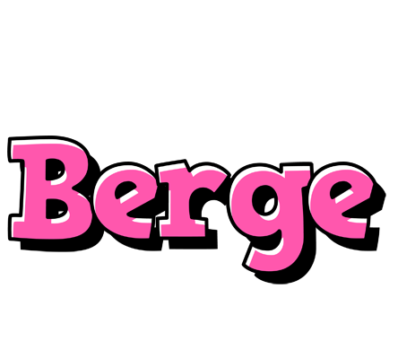 Berge girlish logo