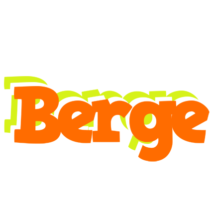 Berge healthy logo