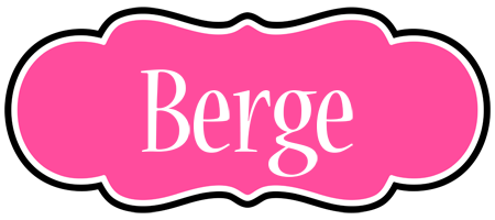 Berge invitation logo