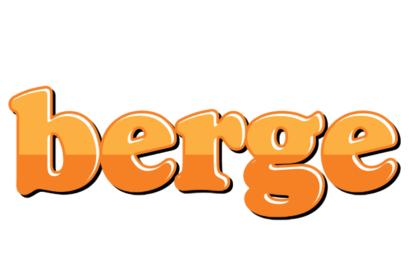 Berge orange logo