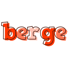 Berge paint logo