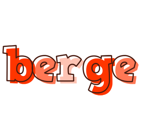 Berge paint logo