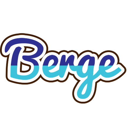 Berge raining logo