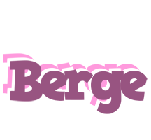 Berge relaxing logo