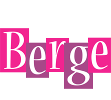 Berge whine logo