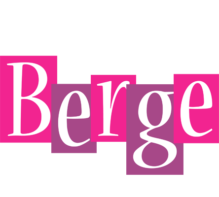 Berge whine logo