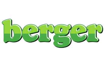 Berger apple logo