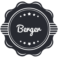 Berger badge logo