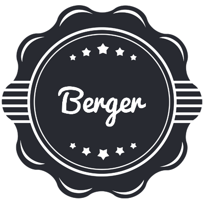 Berger badge logo