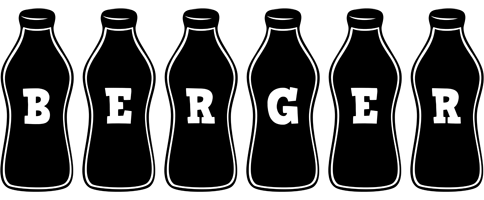 Berger bottle logo