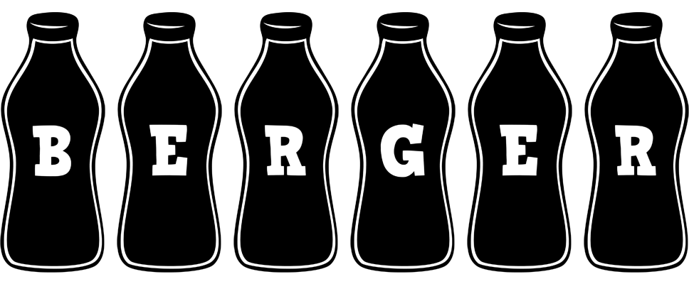 Berger bottle logo