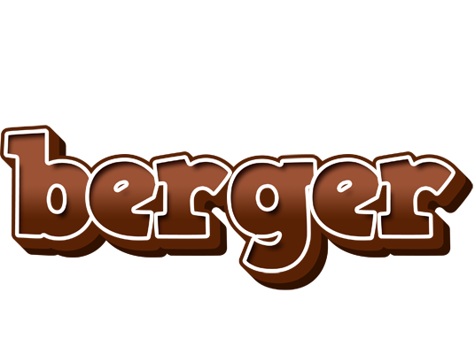 Berger brownie logo