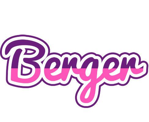 Berger cheerful logo