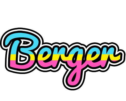 Berger circus logo