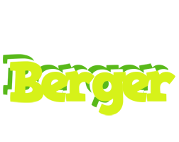 Berger citrus logo