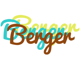 Berger cupcake logo