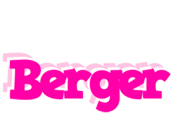 Berger dancing logo