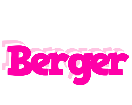 Berger dancing logo