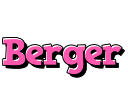 Berger girlish logo