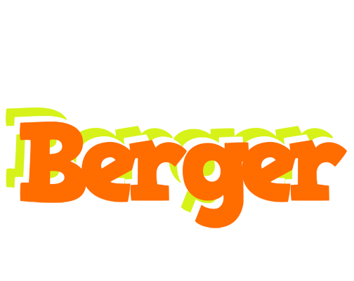 Berger healthy logo