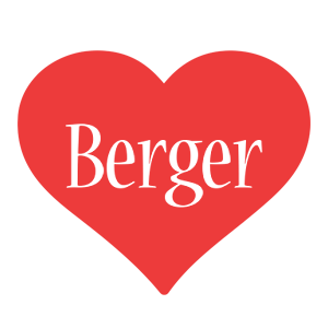 Berger love logo