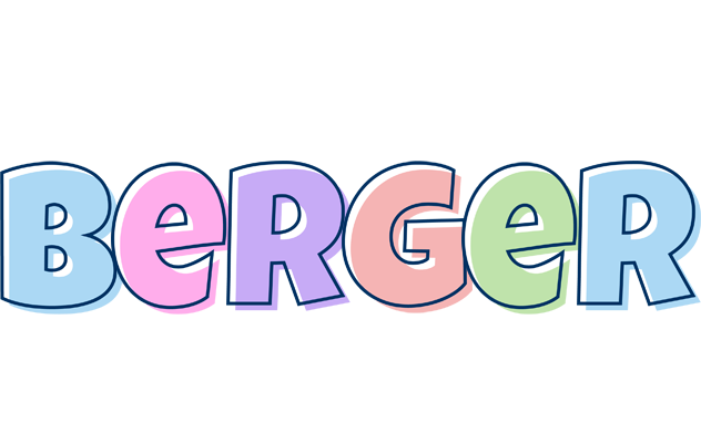 Berger pastel logo