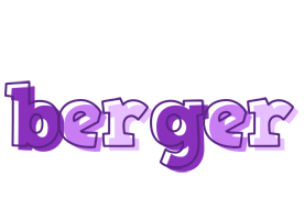 Berger sensual logo