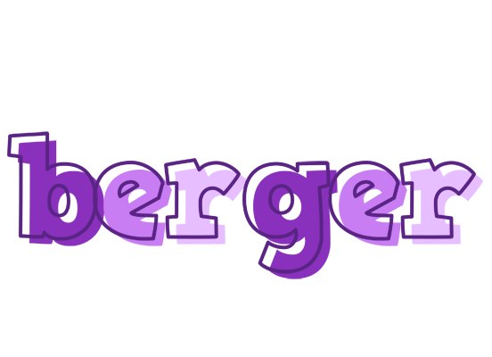 Berger sensual logo