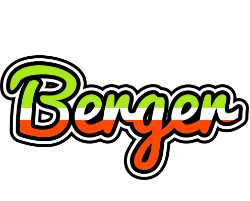 Berger superfun logo