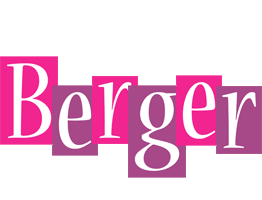 Berger whine logo