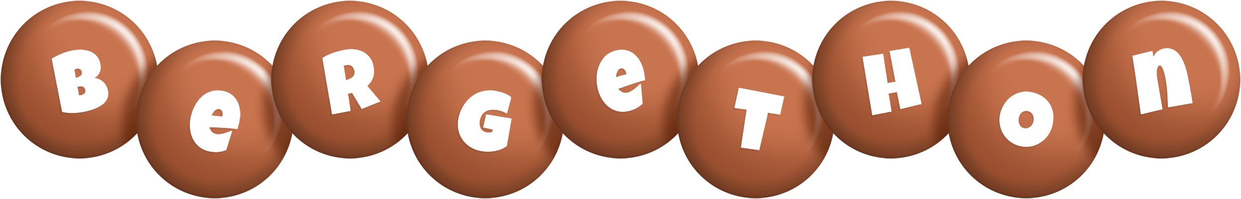 Bergethon candy-brown logo