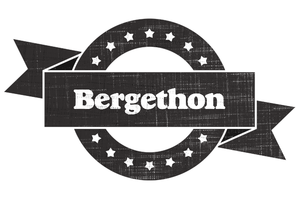 Bergethon grunge logo