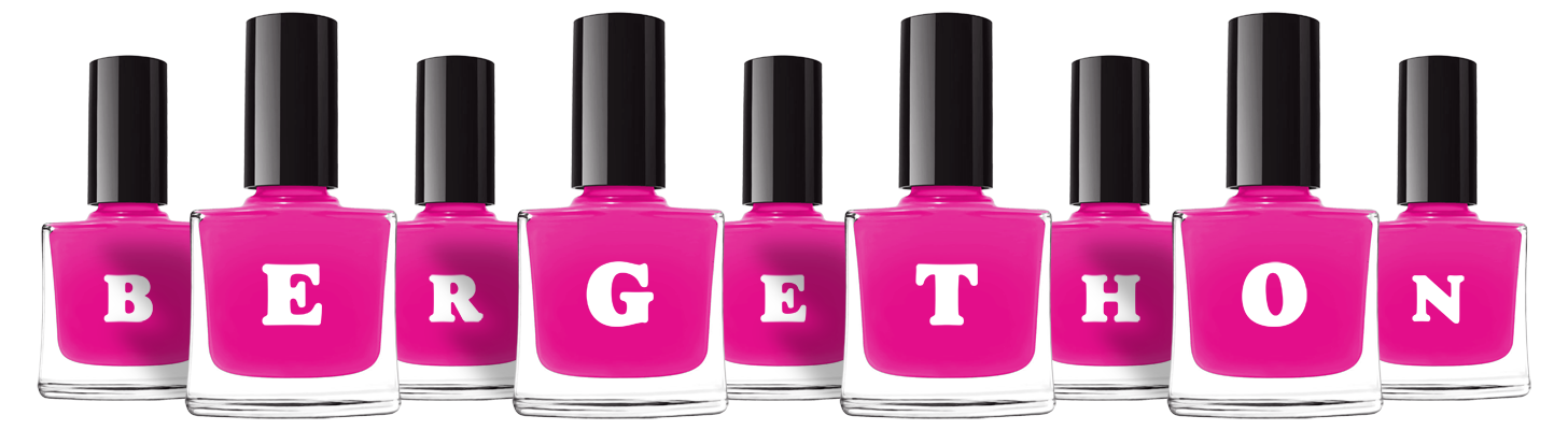 Bergethon nails logo