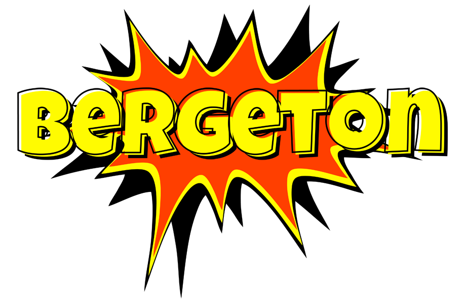 Bergeton bazinga logo