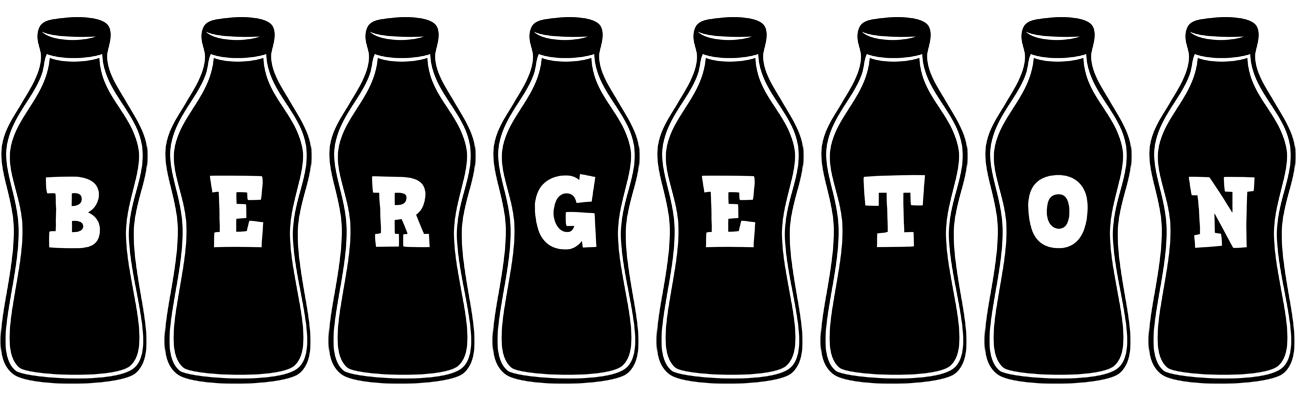 Bergeton bottle logo
