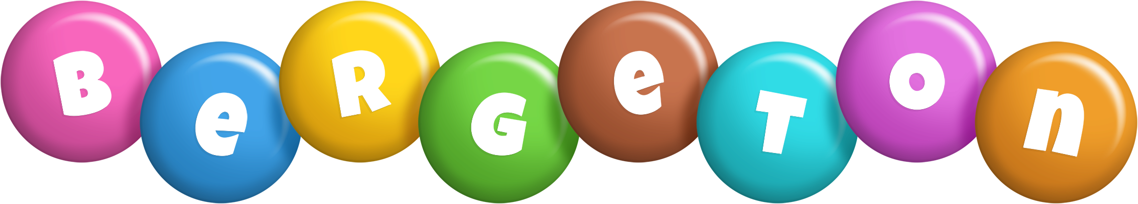 Bergeton candy logo