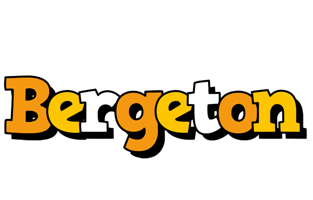 Bergeton cartoon logo