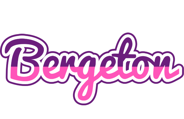 Bergeton cheerful logo